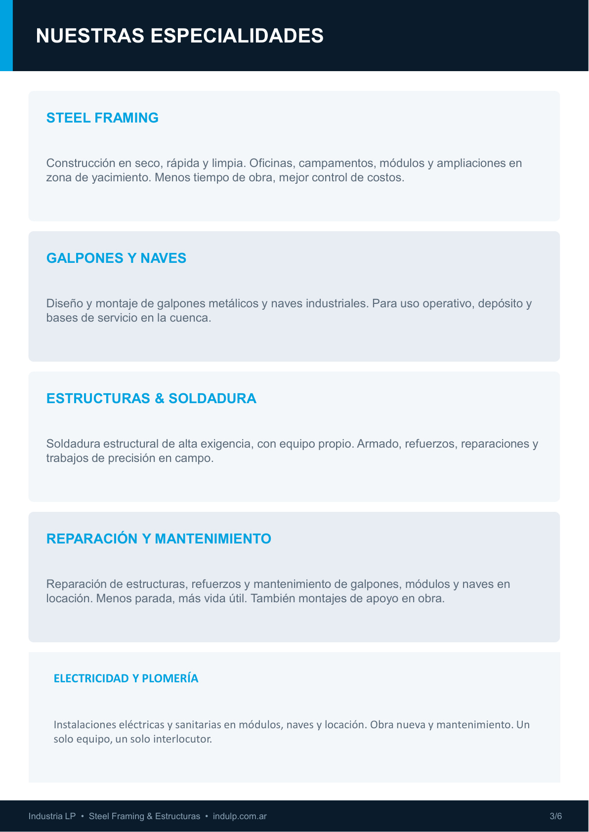 Carpeta Industria LP — página 3