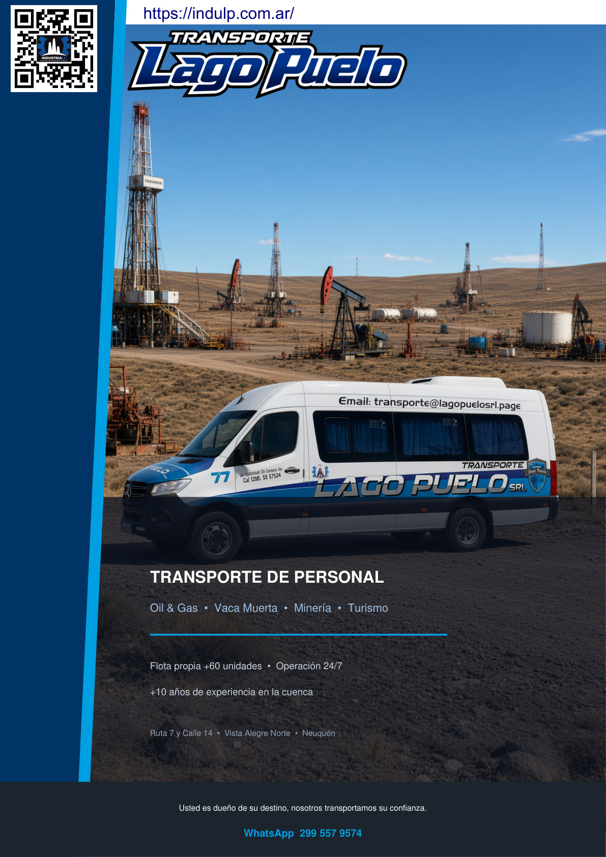 Carpeta Transporte Lago Puelo — página 1