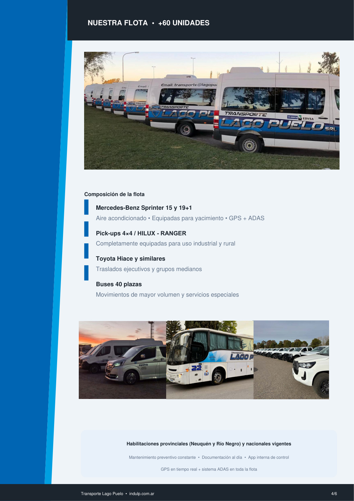 Carpeta Transporte Lago Puelo — página 4